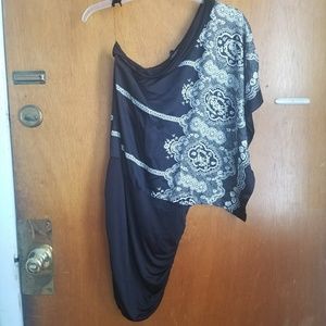 Off the shoulder coctail dress